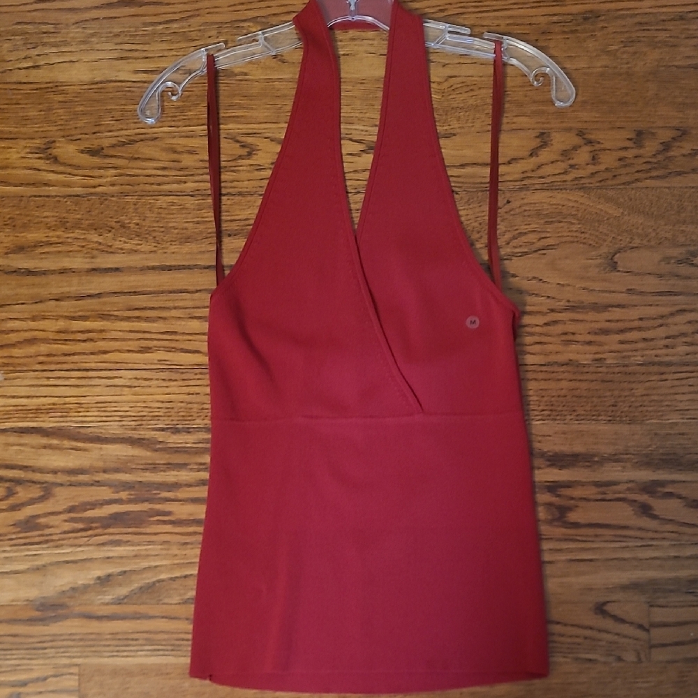 LOFT Deep Red Camisole Top
